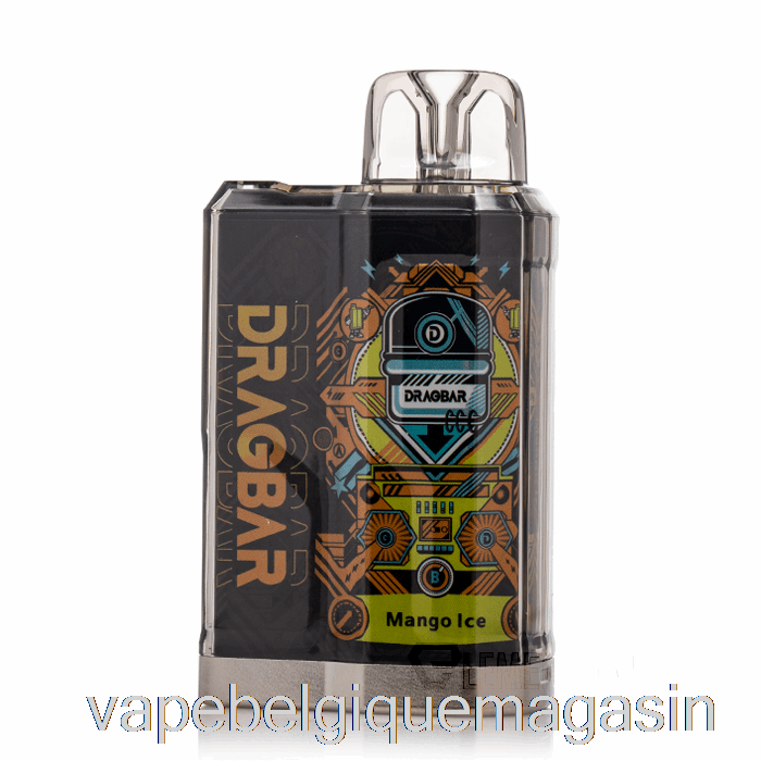 Vape Juice Dragbar B3500 Glace à La Mangue Jetable